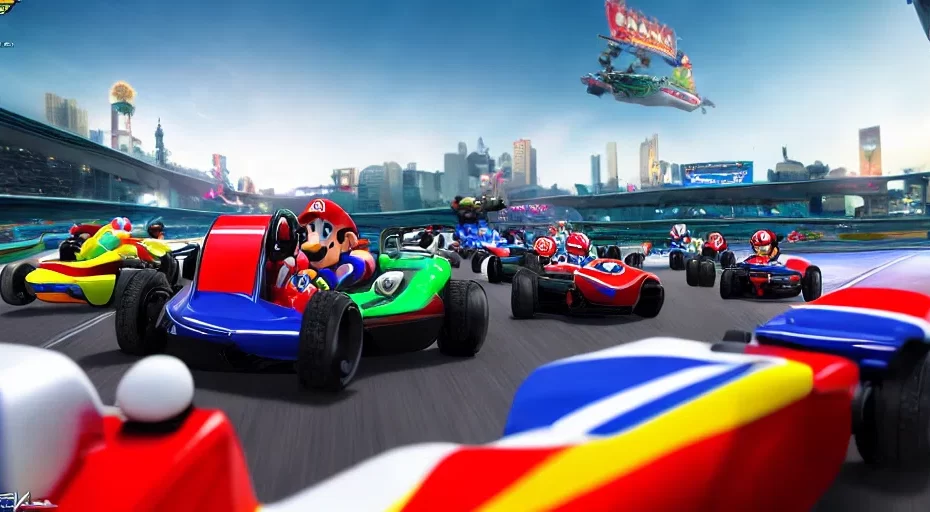 Mario Kart Racing Japan