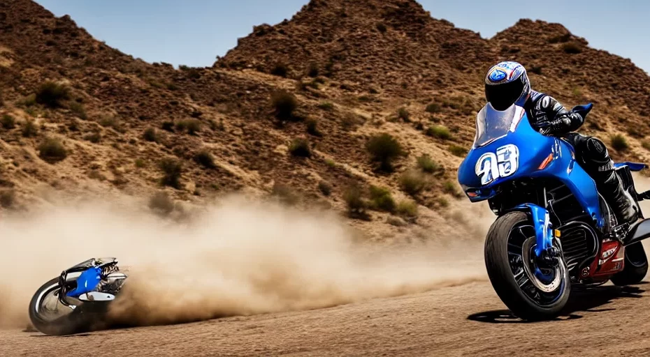 motorcycle desert racing
